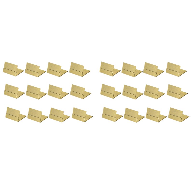 Table Number Gold - A96I-Gold Table Number Holders, 24-Pack Metal