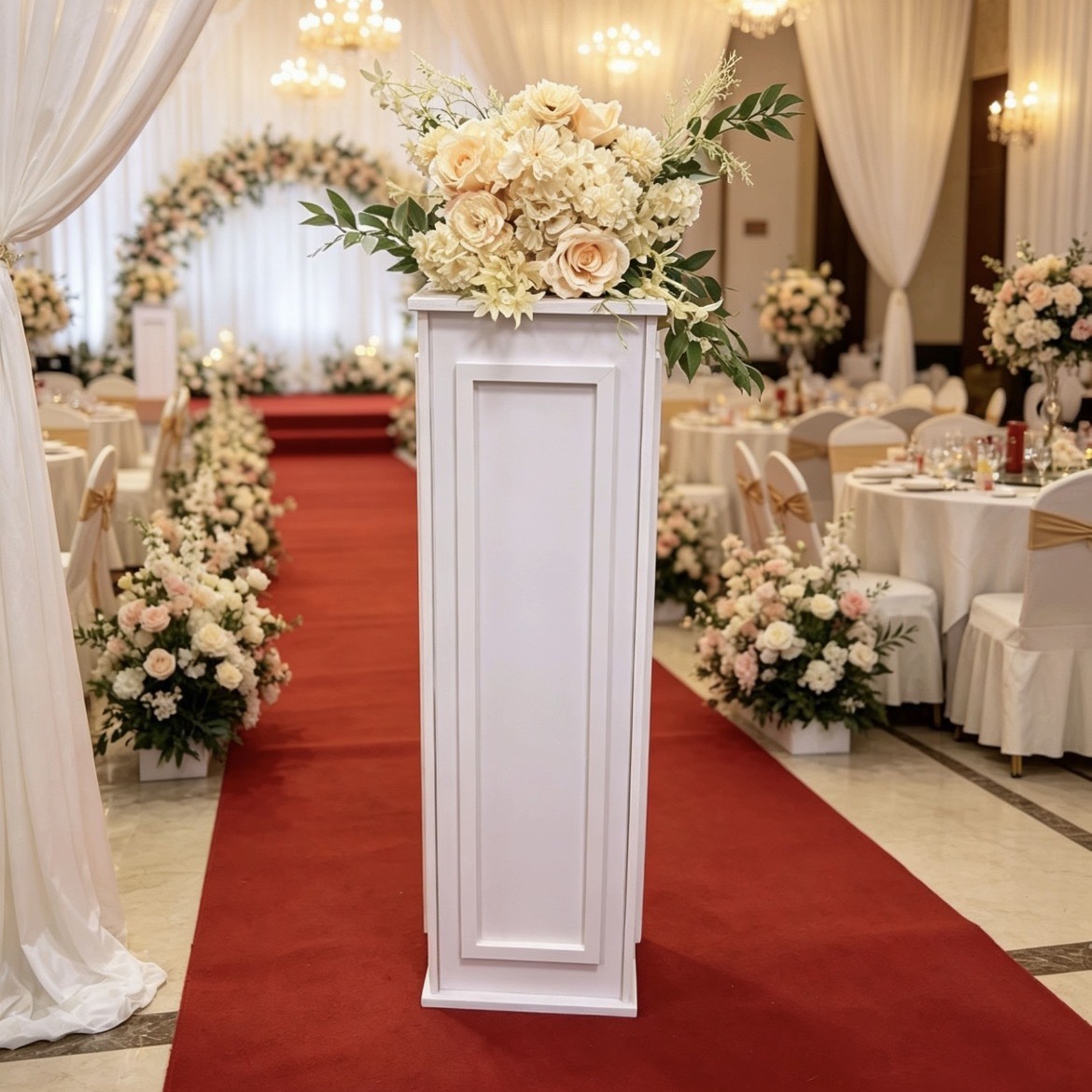 Wedding Props PVC Roman Column - đánh giá và giá Supply Wedding Venue