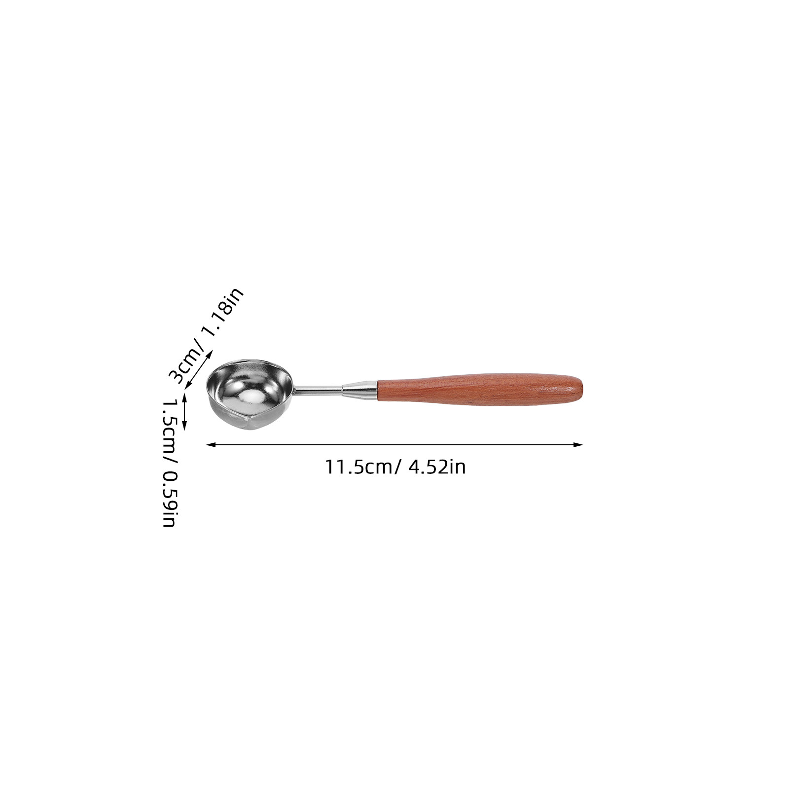 3Pcs Wax Seal Spoon Wooden Han - đánh giá và giá Wedding Envelopes
