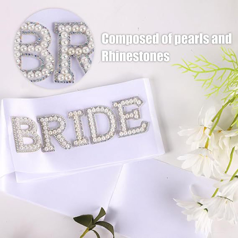 1pc 2025 Bride To Be Shoulder  - đánh giá và giá Wedding Water Supply