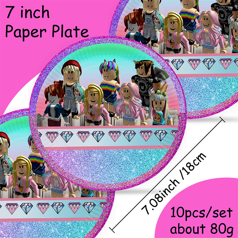 Roblox Girl Decorations for Pu - đánh giá và giá Confetti Balloon Set