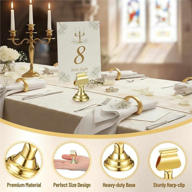 ~Latest Model 12Pcs Gold Mini  - đánh giá và giá Table Number Gold
