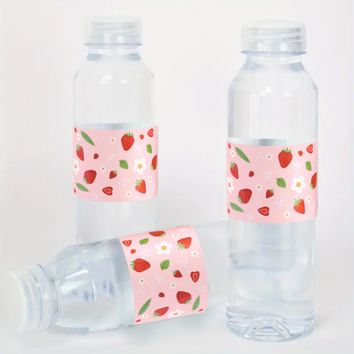 10pcs Strawberry Water Bottle  - đánh giá và giá Wedding Water Supply