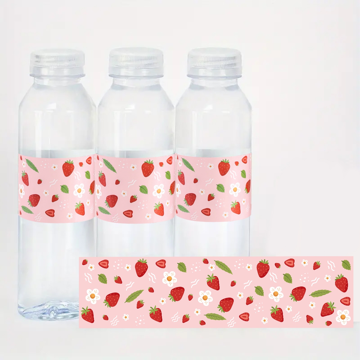 10pcs Strawberry Water Bottle  - đánh giá và giá Wedding Water Supply