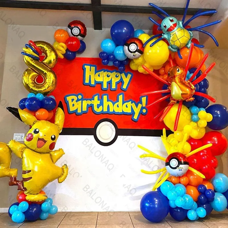 84pcs Pikachu Party Balloons G - đánh giá và giá Wedding Day Supply Kit