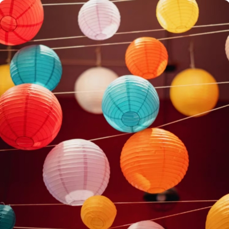Multicolor Chinese Paper Lante - đánh giá và giá Supply Wedding Venue