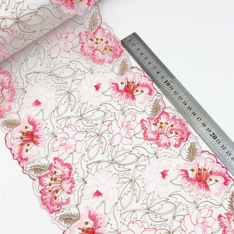 1 Yard Flower Lace Embroidered - đánh giá và giá Wedding Water Supply