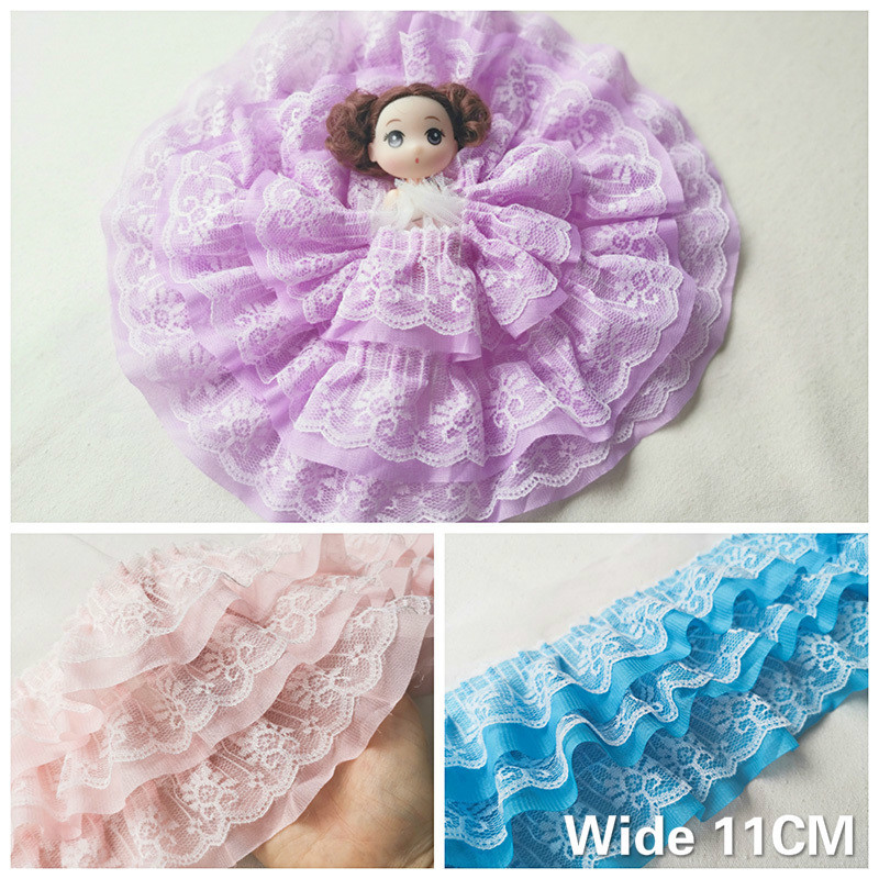 Rộng 11CM Mới 3 Lớp 3d Xếp Ly  - đánh giá và giá Wedding Water Supply