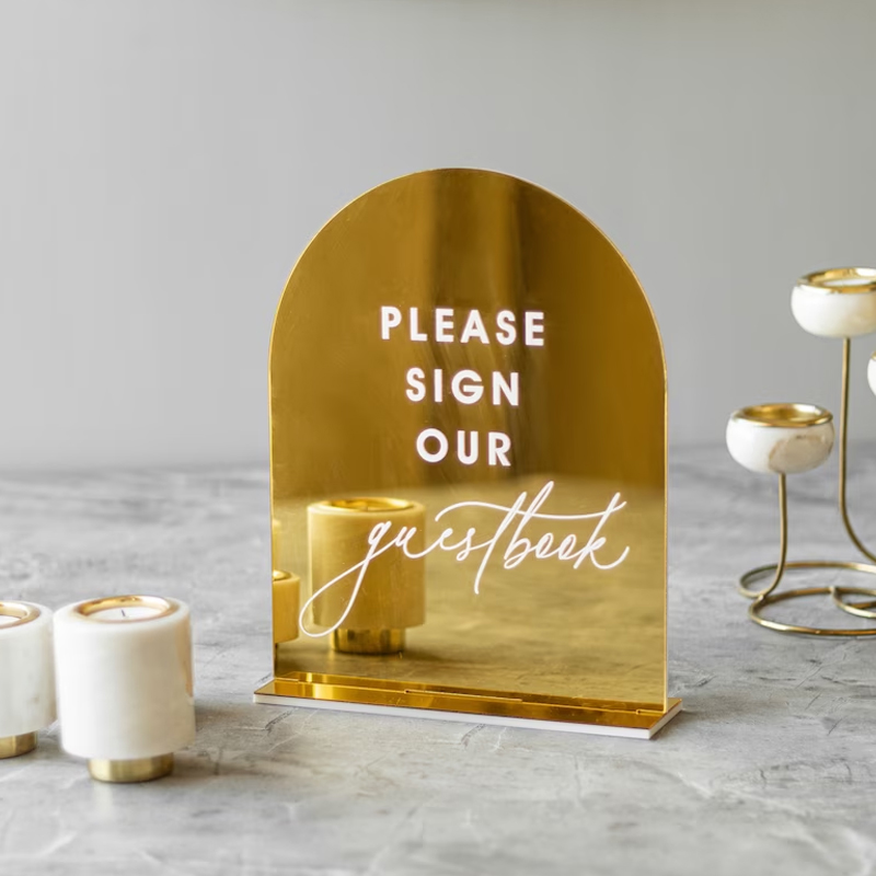 Set Of 4 Wedding Signs,In Lovi - đánh giá và giá Table Number Gold
