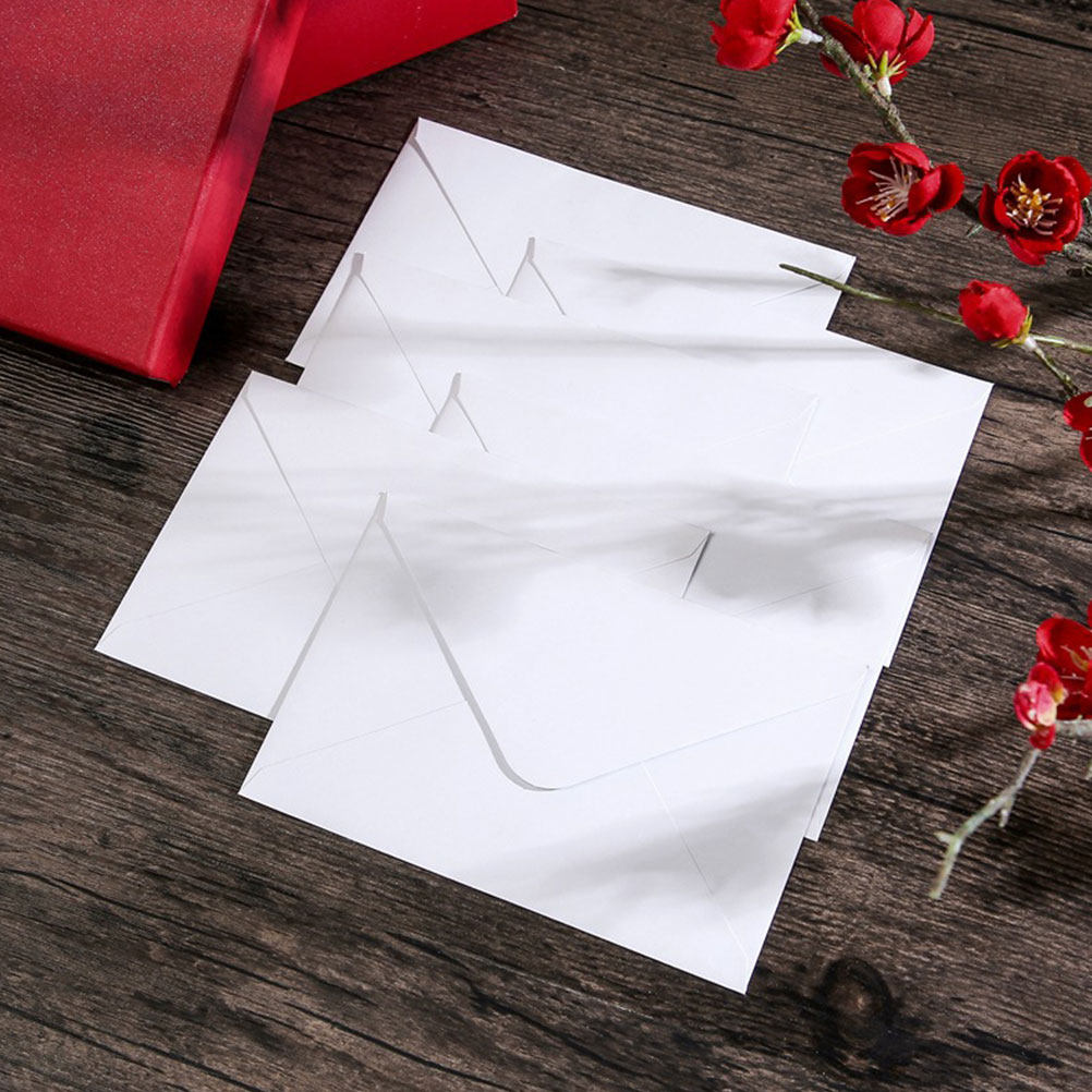 50pcs White Envelopes B6 Size  - đánh giá và giá Wedding Envelopes