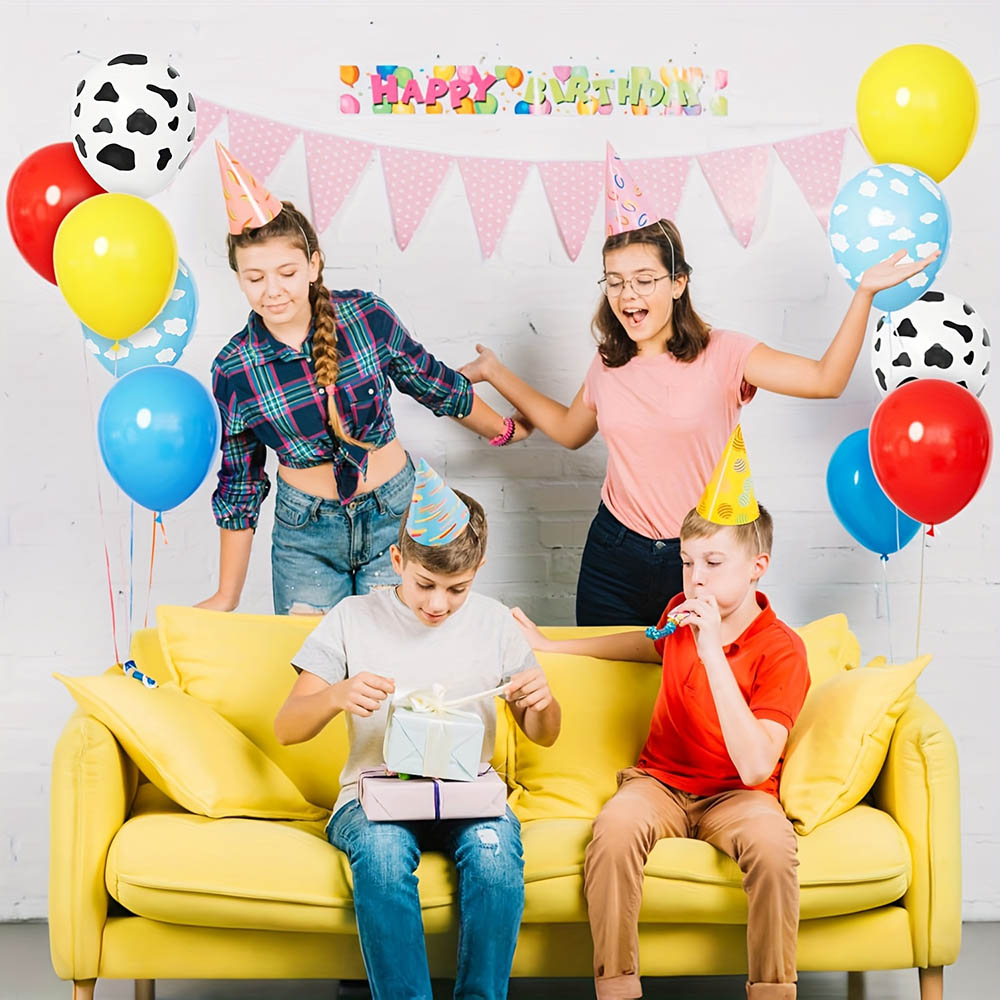 1set Story Balloon Yellow Blue - đánh giá và giá Wedding Day Supply Kit