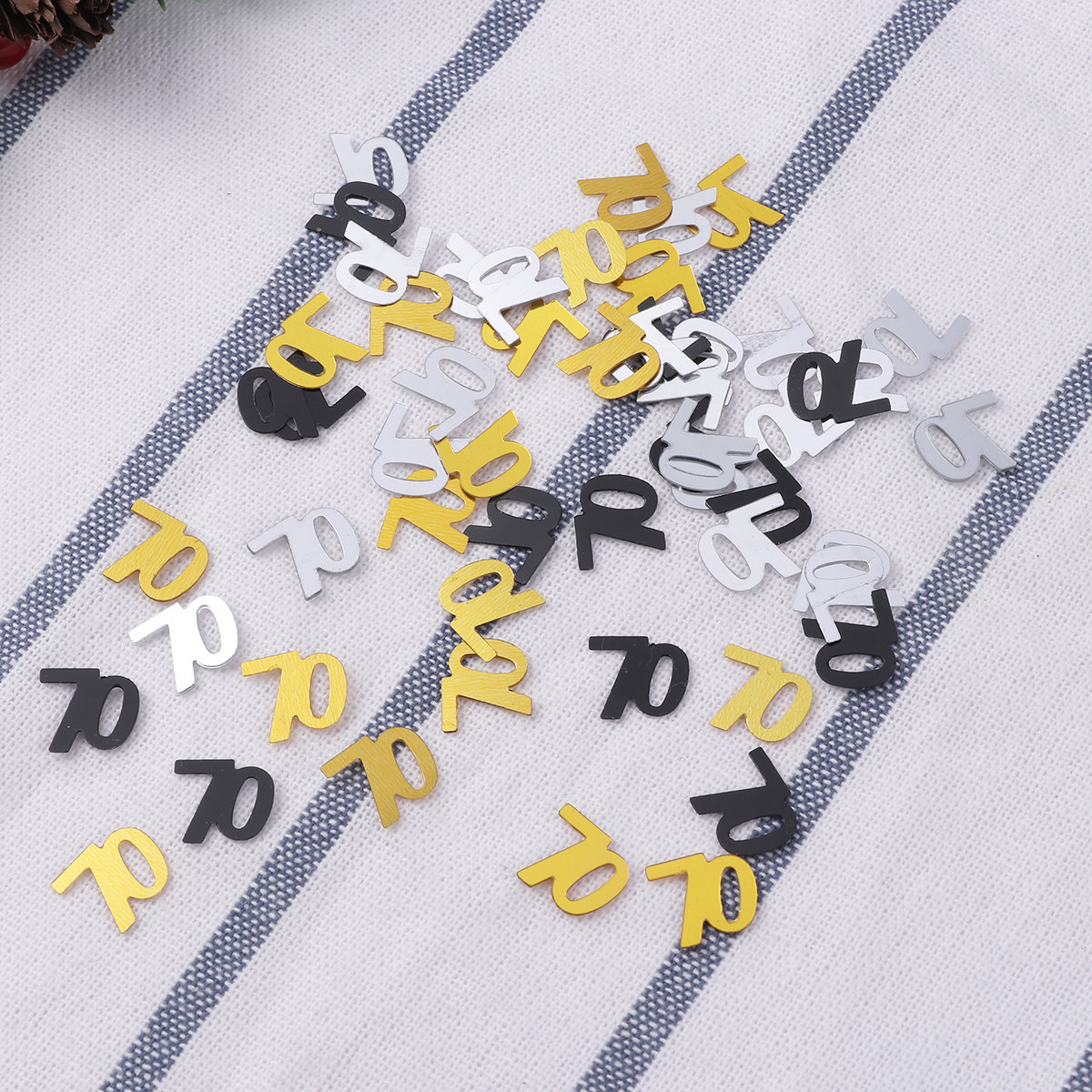 1200Pcs Number Confetti Party  - đánh giá và giá Table Number Gold