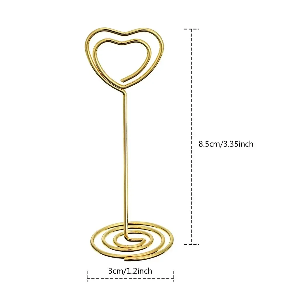 10pcs Heart Shape Table Number - đánh giá và giá Table Number Gold