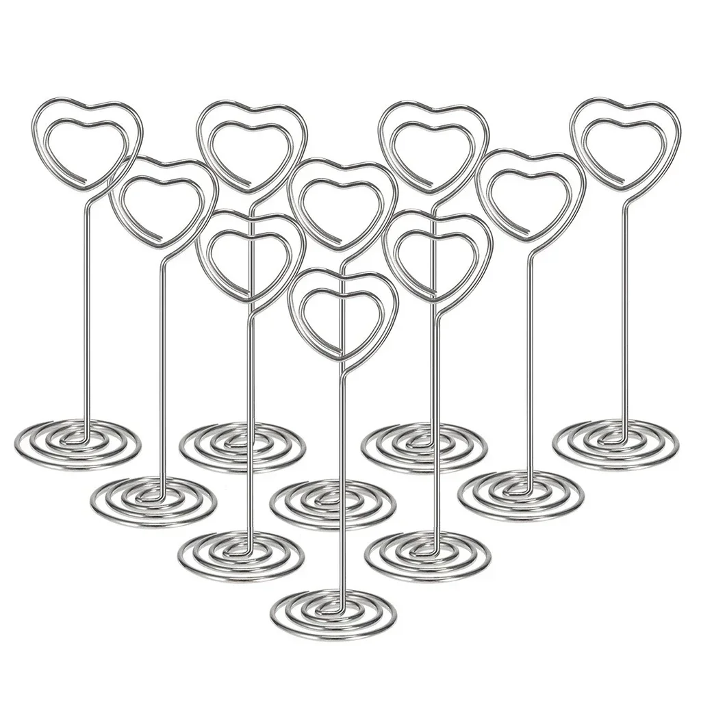 10pcs Heart Shape Table Number - đánh giá và giá Table Number Gold