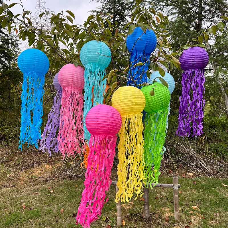 New Creative Jellyfish Paper L - đánh giá và giá Wedding Event Supply