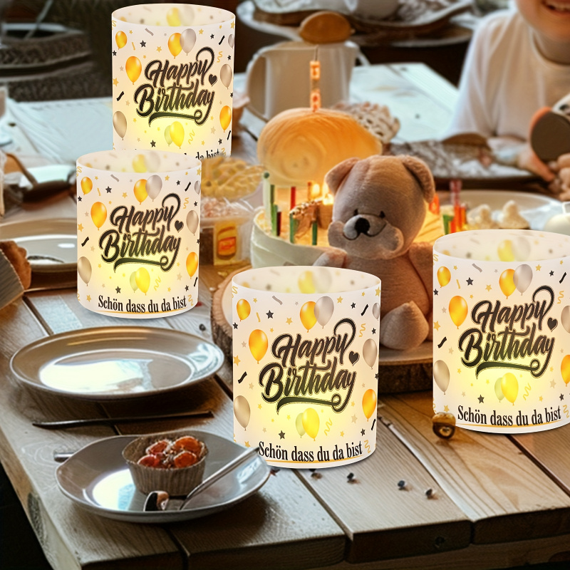 6 pcs. Black Gold Birthday Tab - đánh giá và giá Table Number Gold