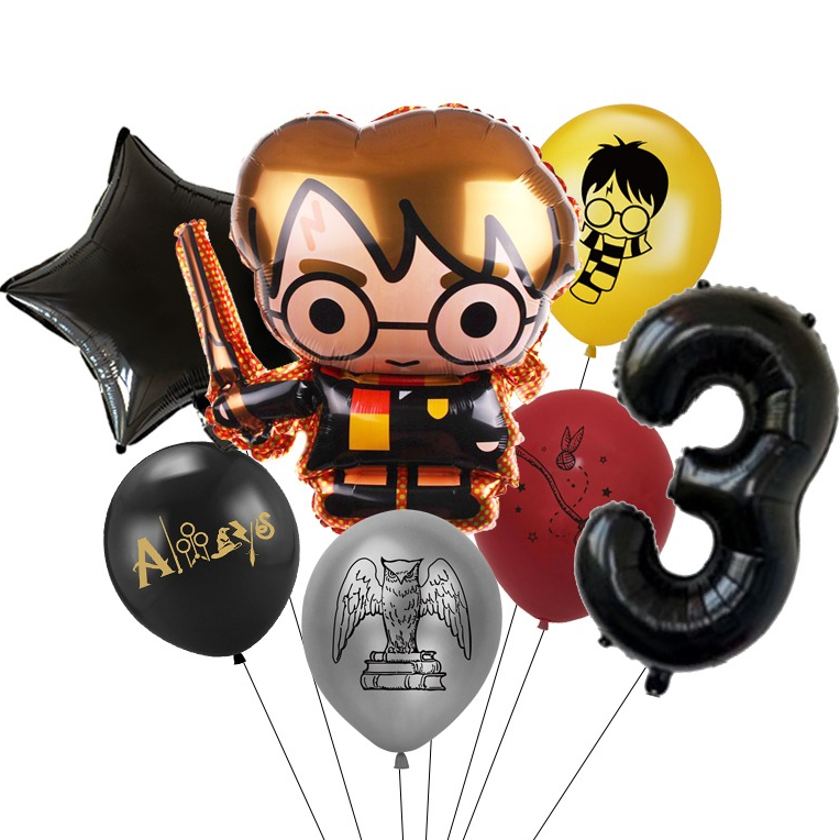 Cartoon Magic Academy Balloon  - đánh giá và giá Wedding Day Supply Kit