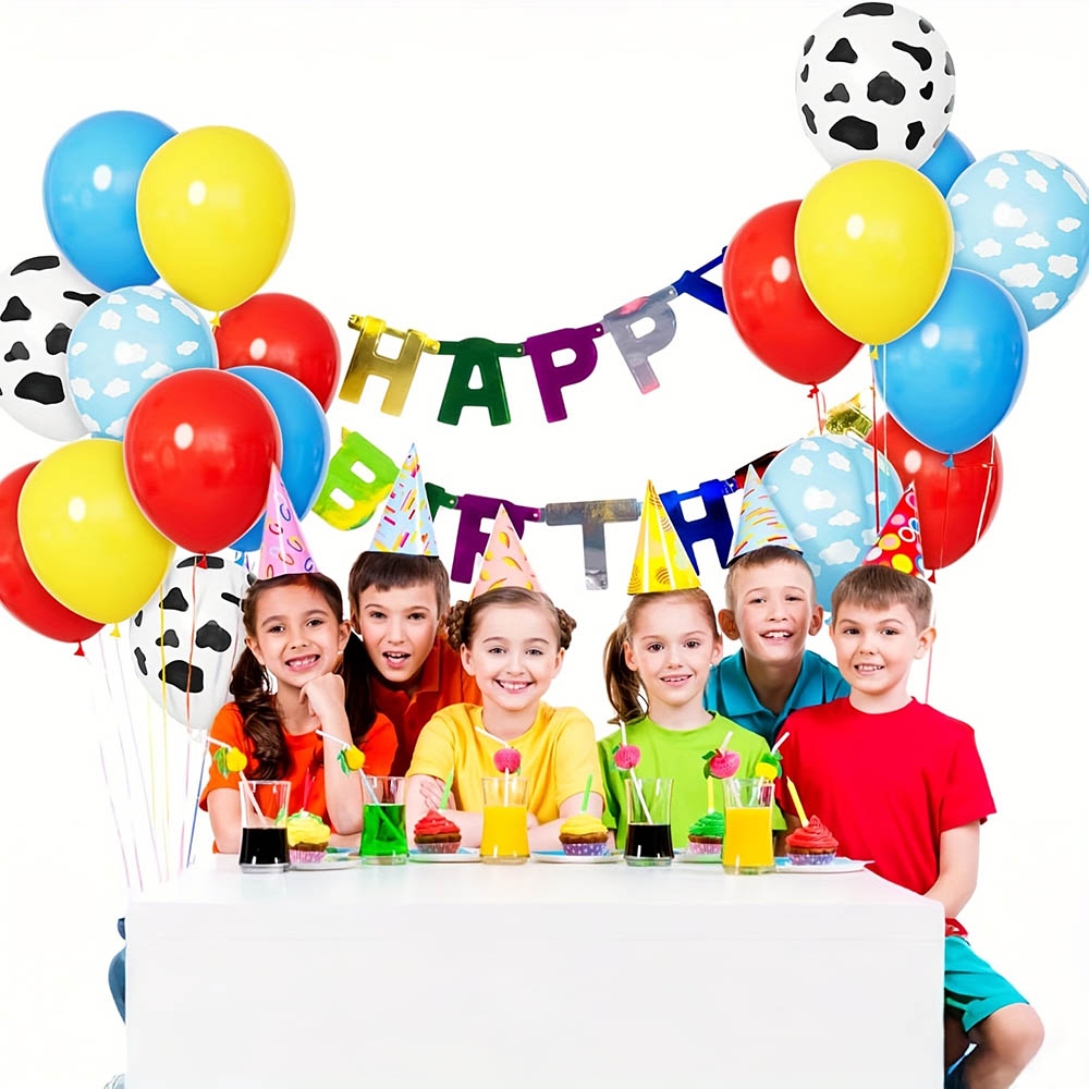 67pc Blue Yellow Red Balloon A - đánh giá và giá Wedding Day Supply Kit