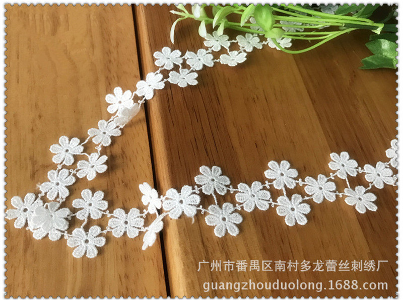 2 Thước Polyester Hoa Viền Ren - đánh giá và giá Wedding Water Supply