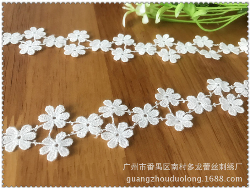 2 Thước Polyester Hoa Viền Ren - đánh giá và giá Wedding Water Supply