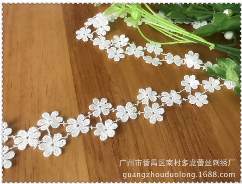 2 Thước Polyester Hoa Viền Ren - đánh giá và giá Wedding Water Supply